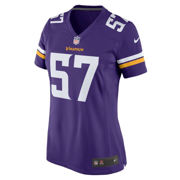 Women’s Minnesota Vikings Ryan Connelly Nike Purple Game Jersey