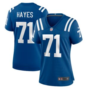 Women's Indianapolis Colts Ryan Hayes Nike Royal Team Game Jersey