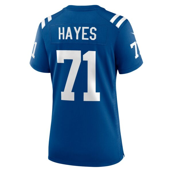 Women’s Indianapolis Colts Ryan Hayes Nike Royal Team Game Jersey