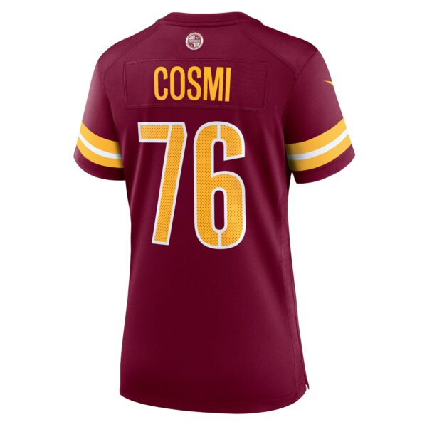 Women’s Washington Commanders Sam Cosmi Nike Burgundy Game Jersey