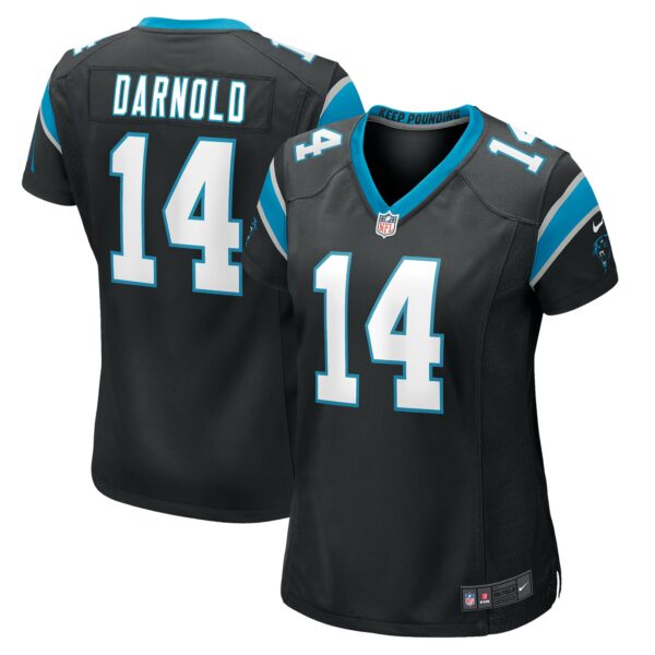 Women’s Carolina Panthers Sam Darnold Nike Black Game Jersey