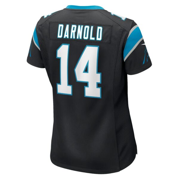 Women’s Carolina Panthers Sam Darnold Nike Black Game Jersey