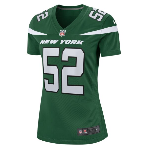 Women’s New York Jets Sam Eguavoen Nike Gotham Green Game Jersey