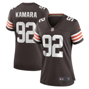 Women's Cleveland Browns Sam Kamara Nike Brown Team Game Jersey