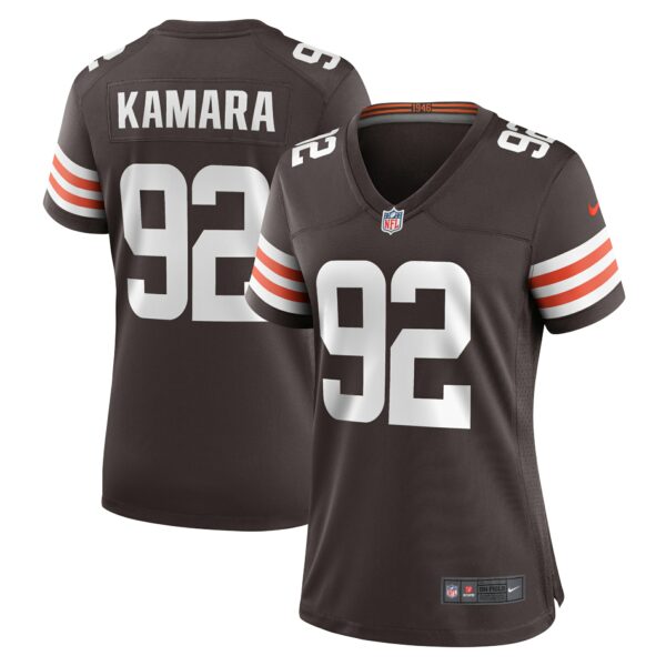 Women’s Cleveland Browns Sam Kamara Nike Brown Team Game Jersey