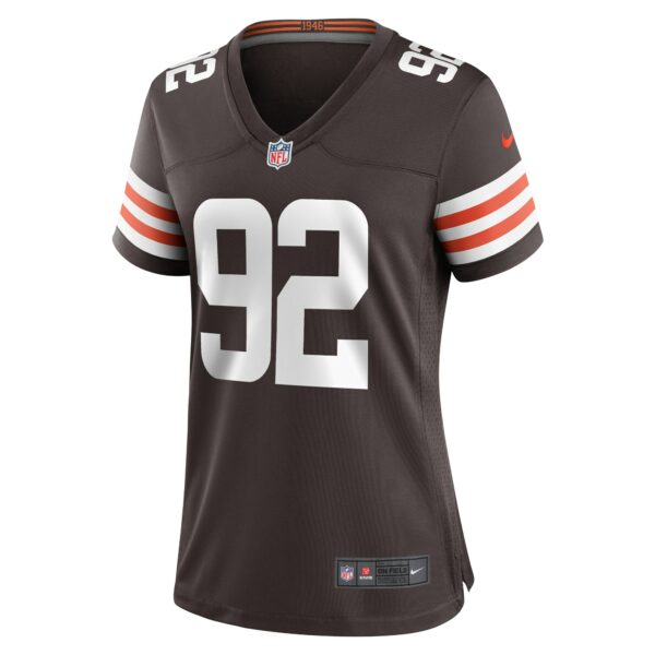 Women’s Cleveland Browns Sam Kamara Nike Brown Team Game Jersey