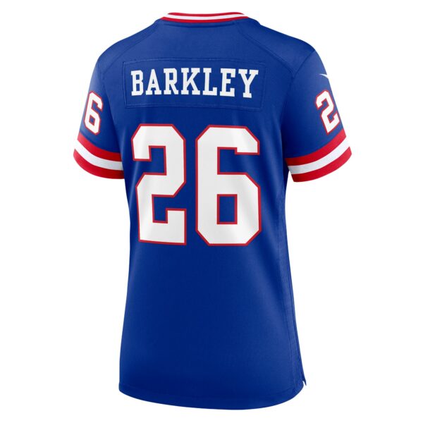 Women’s New York Giants Saquon Barkley Nike Royal Player Jersey