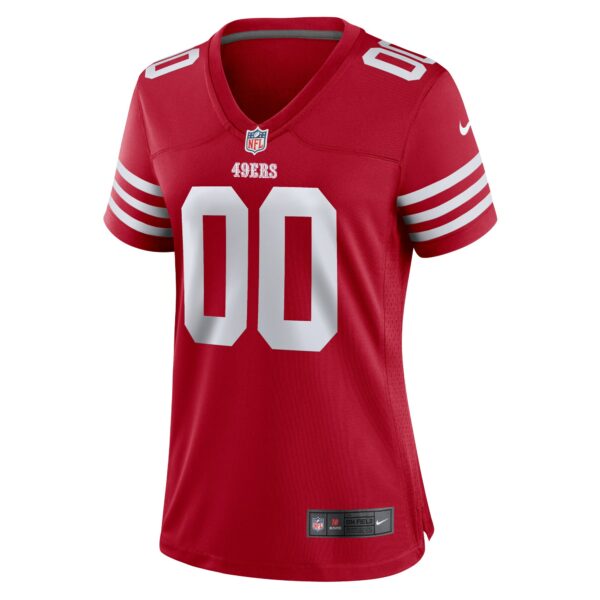 Women’s San Francisco 49ers Nike Scarlet Game Custom Jersey