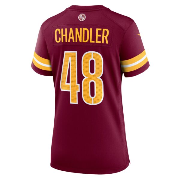 Women’s Washington Commanders Sean Chandler Nike Burgundy Game Jersey