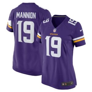 Women's Minnesota Vikings Sean Mannion Nike Purple Game Jersey