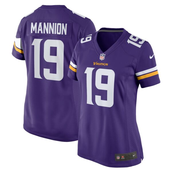 Women’s Minnesota Vikings Sean Mannion Nike Purple Game Jersey