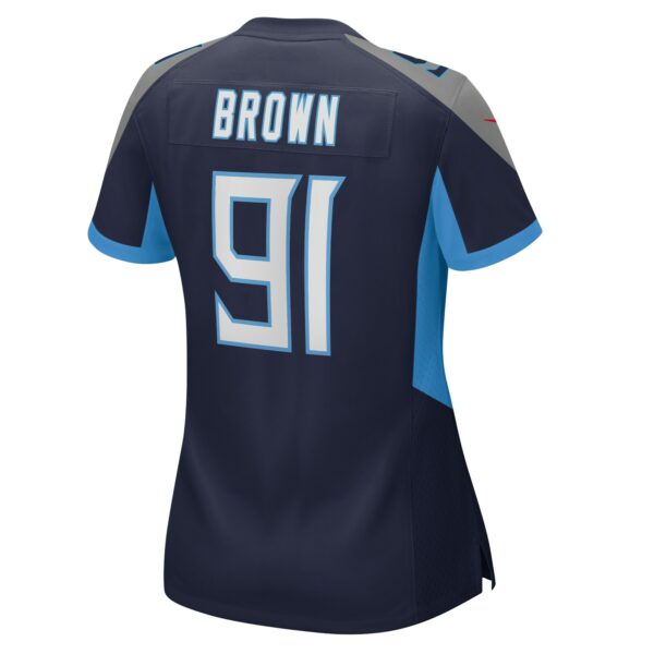 Women’s Tennessee Titans Shakel Brown Nike Navy Game Jersey