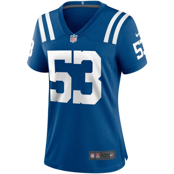 Women’s Indianapolis Colts Shaquille Leonard Nike Royal Player Game Jersey