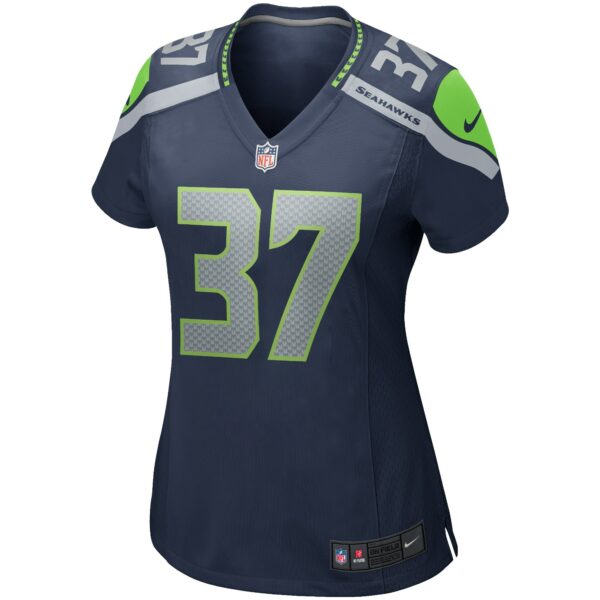 Women’s Seattle Seahawks Shaun Alexander Nike College Navy Game Retired Player Jersey