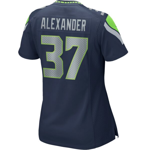 Women’s Seattle Seahawks Shaun Alexander Nike College Navy Game Retired Player Jersey