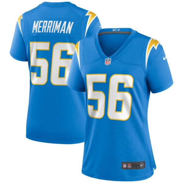 Women’s Los Angeles Chargers Shawne Merriman Nike Powder Blue Game Retired Player Jersey