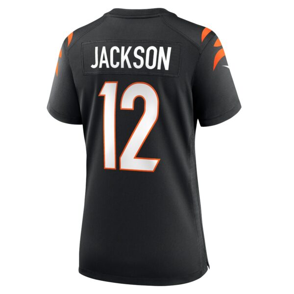 Women’s Cincinnati Bengals Shedrick Jackson Nike Black Team Game Jersey