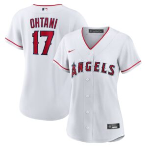 Women's Los Angeles Angels Shohei Ohtani Nike White Home Replica Player Jersey