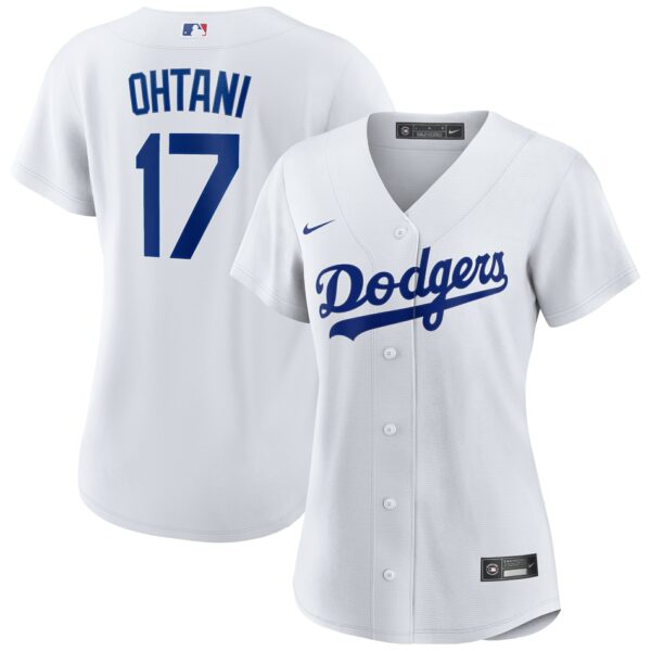 Women’s Los Angeles Dodgers Shohei Ohtani Nike White Home Replica Player Jersey