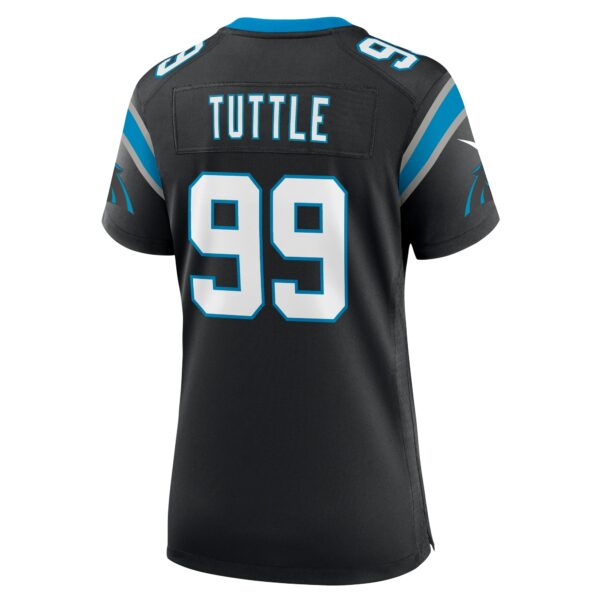 Women’s Carolina Panthers Shy Tuttle Nike Black Game Player Jersey