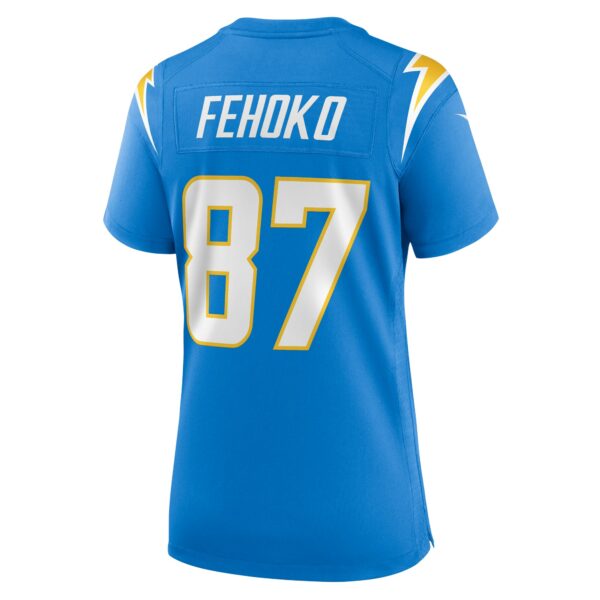 Women’s Los Angeles Chargers Simi Fehoko Nike Powder Blue Game Jersey