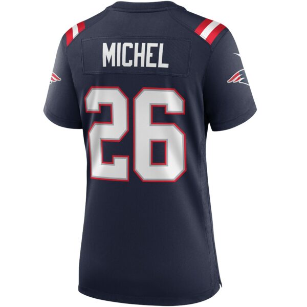 Women’s New England Patriots Sony Michel Nike Navy Game Jersey