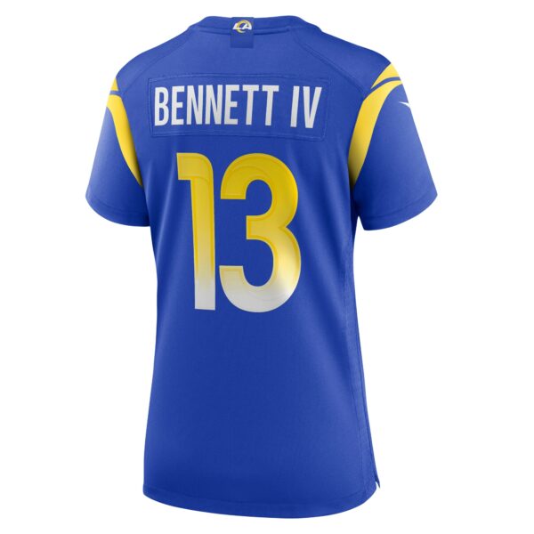 Women’s Los Angeles Rams Stetson Bennett Nike Royal Team Game Jersey