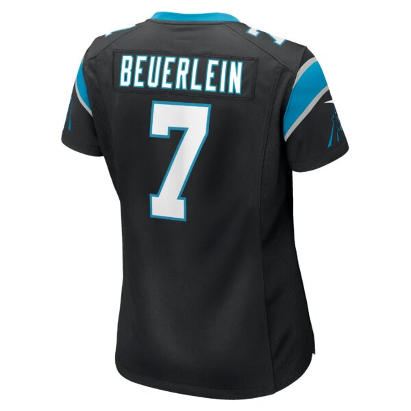 Women’s Carolina Panthers Steve Beuerlein Nike Black Retired Player Jersey