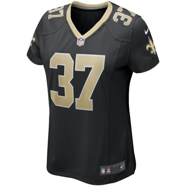 Women’s New Orleans Saints Steve Gleason Nike Black Game Retired Player Jersey