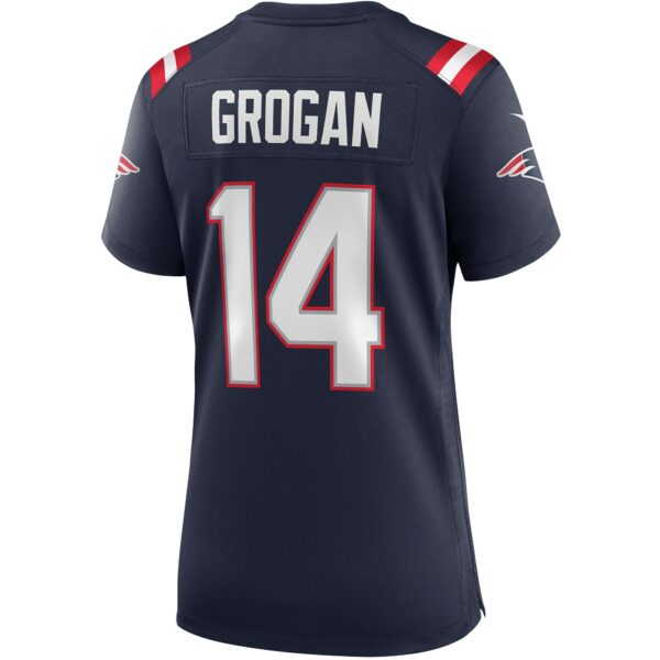 Women’s New England Patriots Steve Grogan Nike Navy Game Retired Player Jersey