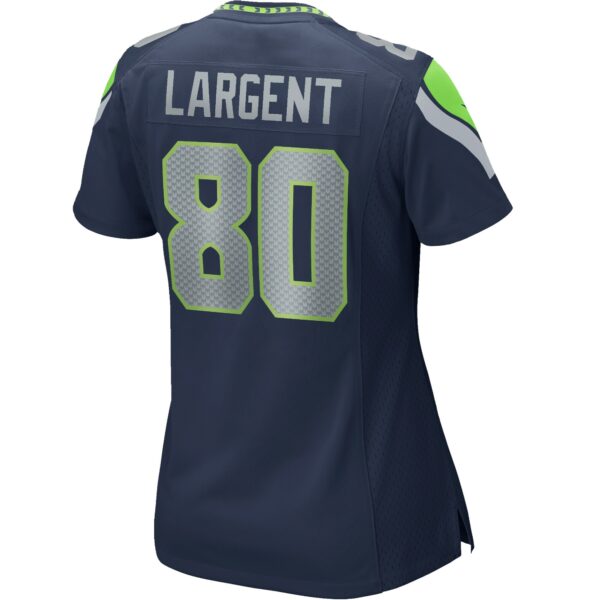 Women’s Seattle Seahawks Steve Largent Nike College Navy Game Retired Player Jersey