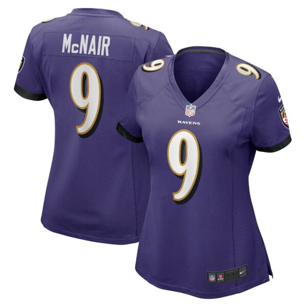 Women’s Baltimore Ravens Steve McNair Nike Purple Game Retired Player Jersey