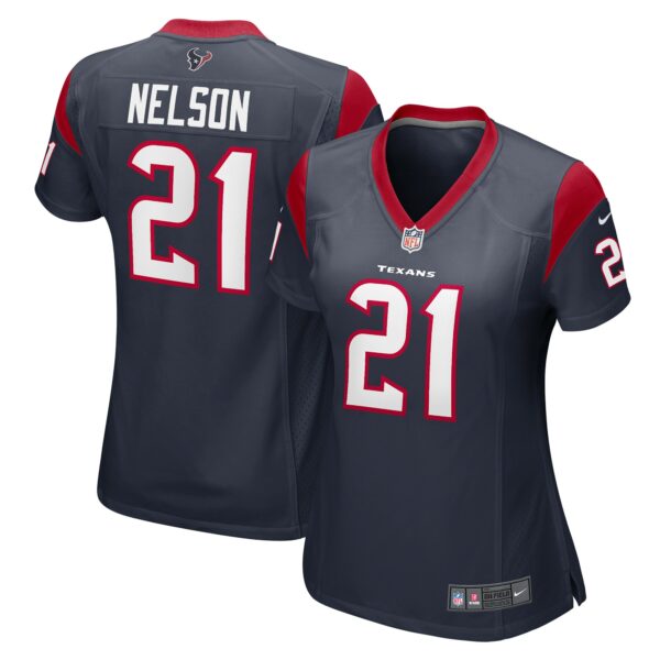 Women’s Houston Texans Steven Nelson Nike Navy Game Player Jersey