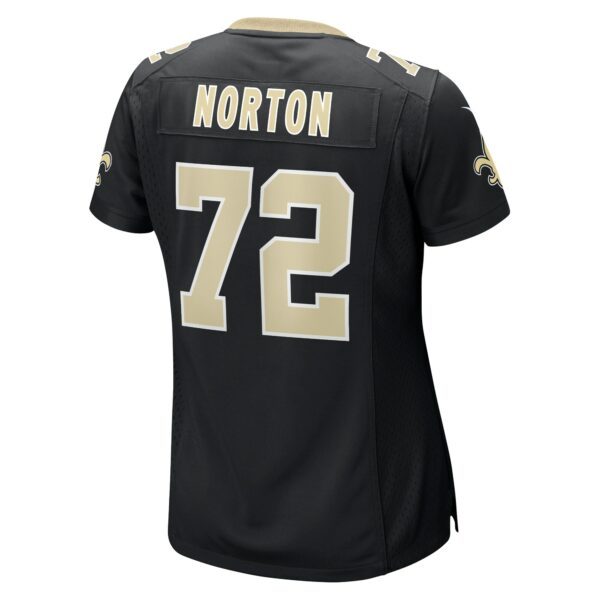 Women’s New Orleans Saints Storm Norton Nike Black Game Jersey