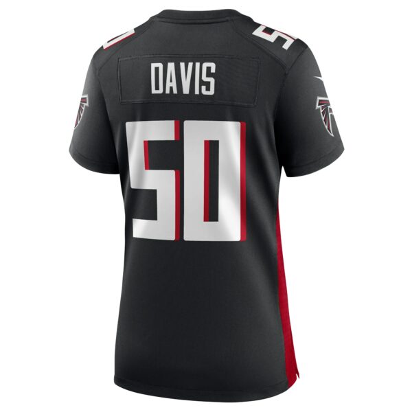 Women’s Atlanta Falcons Tae Davis Nike Black Team Game Jersey