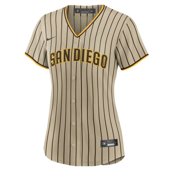 Women’s San Diego Padres Nike Tan Alternate Replica Team Jersey