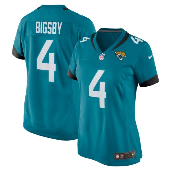 Women’s Jacksonville Jaguars Tank Bigsby Nike Teal Game Jersey