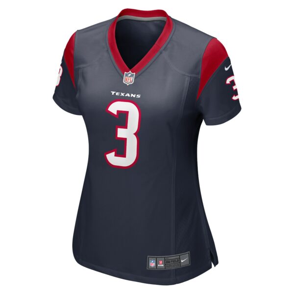 Women’s Houston Texans Tank Dell Nike Navy Player Game Jersey