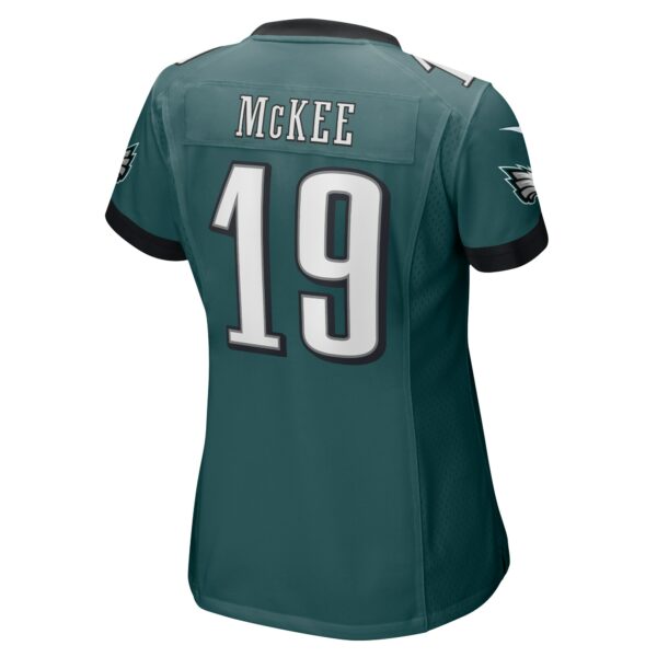 Women’s Philadelphia Eagles Tanner McKee Nike Midnight Green Team Game Jersey