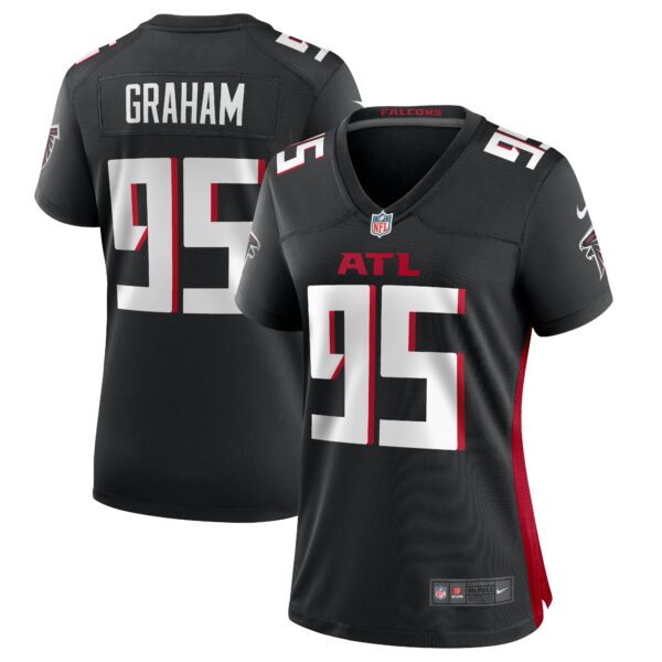 Women’s Atlanta Falcons Ta’Quon Graham Nike Black Game Jersey