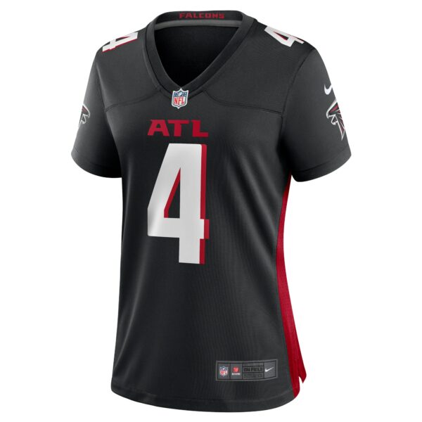 Women’s Atlanta Falcons Taylor Heinicke Nike Black Game Player Jersey