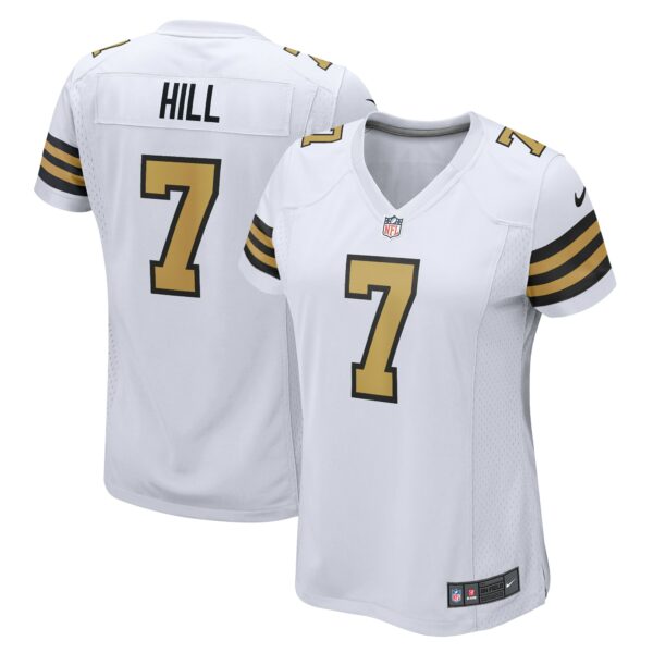 Women’s New Orleans Saints Taysom Hill Nike White Alternate Game Jersey