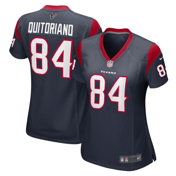 Women’s Houston Texans Teagan Quitoriano Nike Navy Game Player Jersey