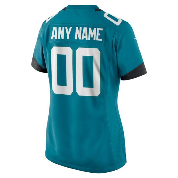 Women’s Nike Teal Jacksonville Jaguars Alternate Custom Jersey