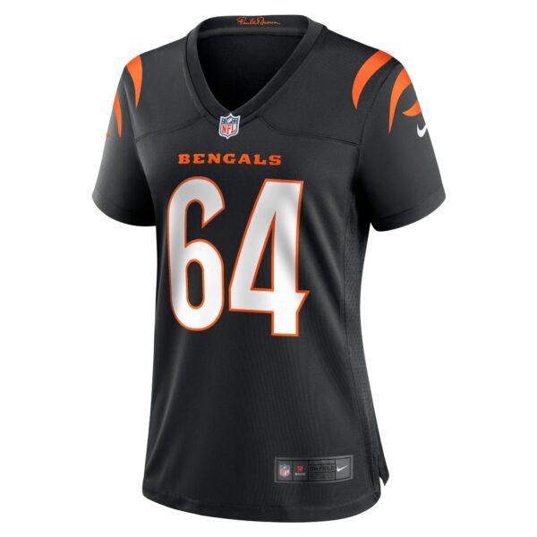 Women’s Cincinnati Bengals Ted Karras Nike Black Game Player Jersey