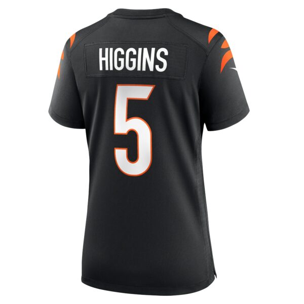 Women’s Cincinnati Bengals Tee Higgins Nike Black Game Player Jersey