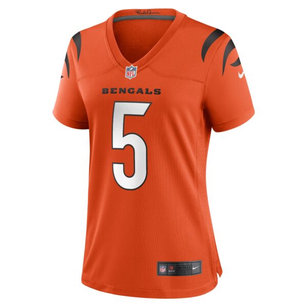 Women’s Cincinnati Bengals Tee Higgins Nike Orange Alternate Game Player Jersey