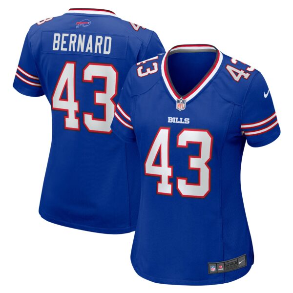 Women’s Buffalo Bills Terrel Bernard Nike Royal Game Player Jersey