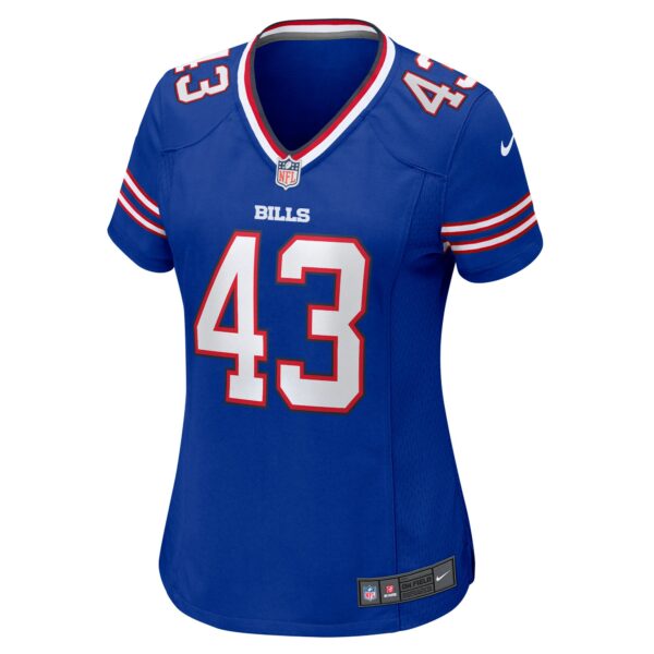 Women’s Buffalo Bills Terrel Bernard Nike Royal Game Player Jersey