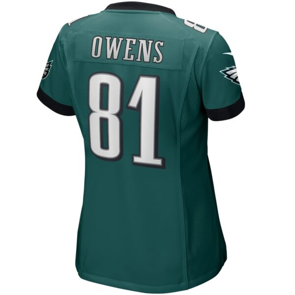 Women’s Philadelphia Eagles Terrell Owens Nike Midnight Green Game Retired Player Jersey